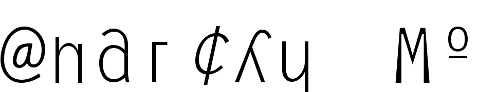 Anarchy Mono Font Download Free