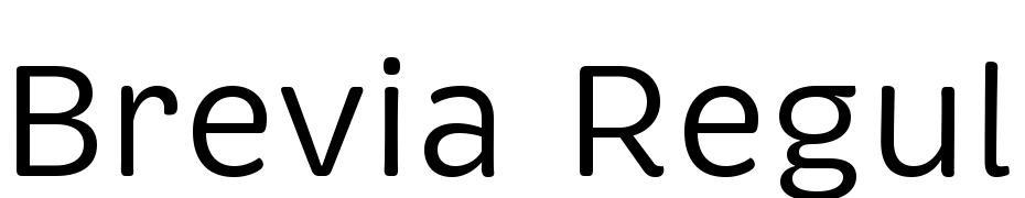 Brevia Regular Schrift Herunterladen Kostenlos