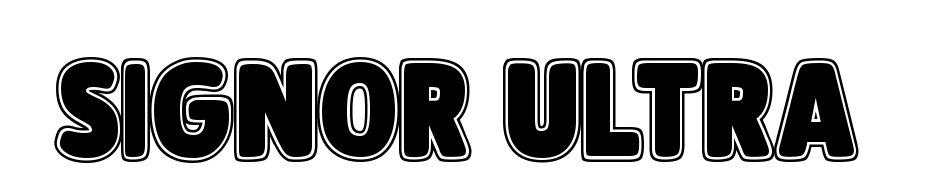 Signor Ultra Font Download Free
