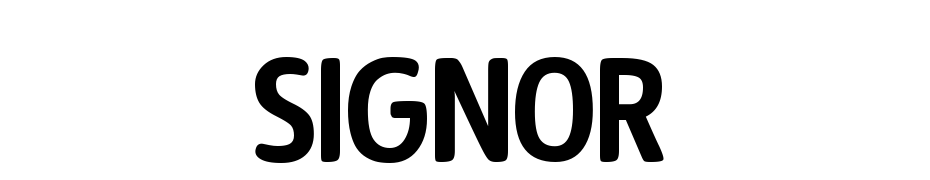 Signor Font Download Free