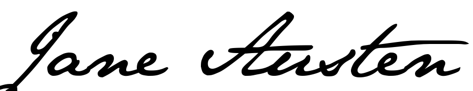 Jane Austen Font Download Free