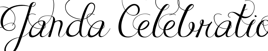 Janda Celebration Script Font Download Free