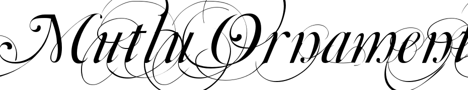 Mutlu Ornamental Font Download Free