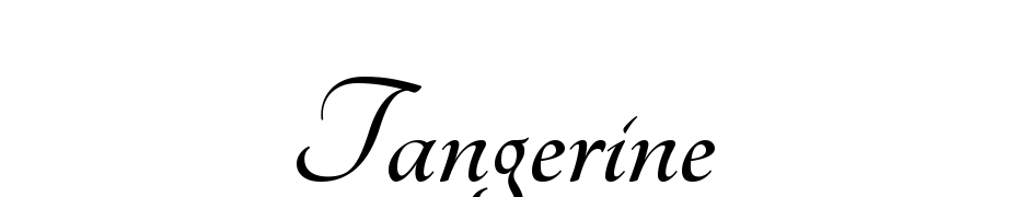Tangerine Bold Polices Telecharger