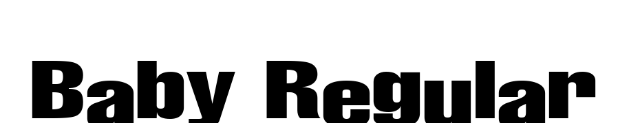 Baby Regular Font Download Free