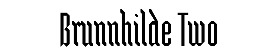 Brunnhilde Two Font Download Free