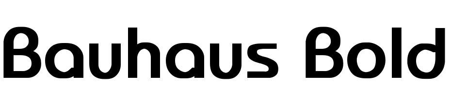 Bauhaus Bold Schrift Herunterladen Kostenlos