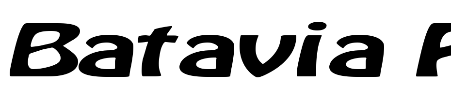 Batavia Regular Font Download Free