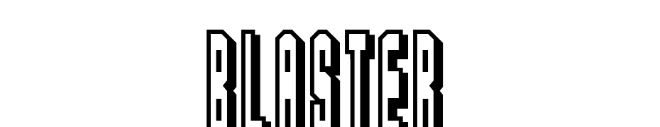 Blaster Font Download Free
