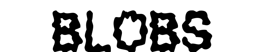 Blobs Font Download Free