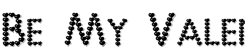 Be My Valentine Font Download Free