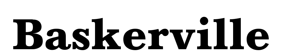 Baskerville Font Download Free