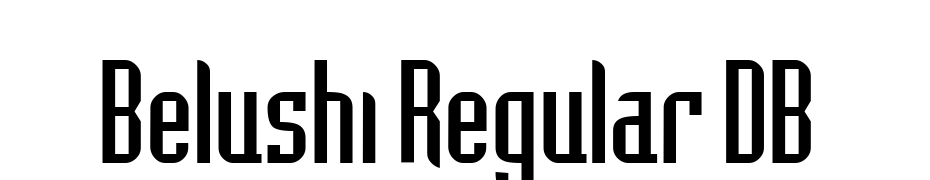 Belushi Regular DB Font Download Free