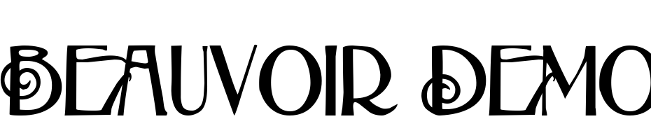 Beauvoir Demo Font Download Free