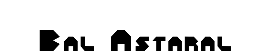 Bal Astaral Font Download Free