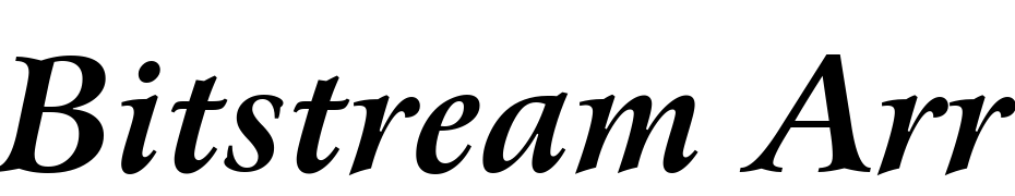Bitstream Arrus Bold Italic BT Font Download Free