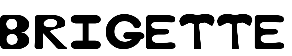 BRIGETTE Regular Font Download Free