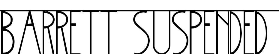 Barrett Suspended Font Download Free