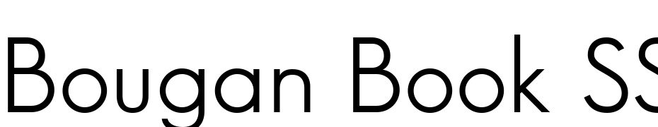 Bougan Book SSi Book Font Download Free