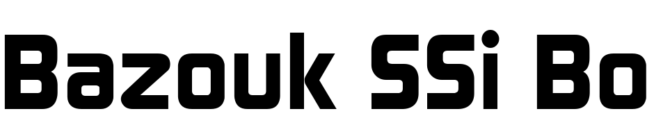 Bazouk SSi Bold Font Download Free