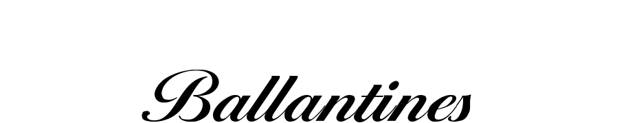 Ballantines Regular Font Download Free