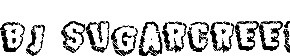 BJ SUGARCREEP Font Download Free