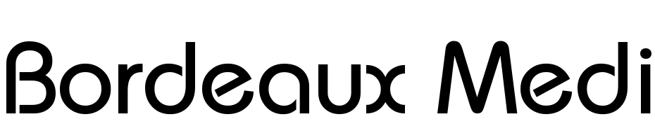 Bordeaux Medium Font Download Free