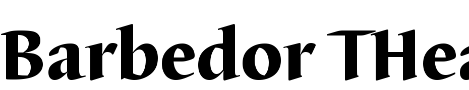 Barbedor THea Font Download Free