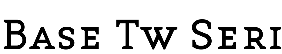 Base Tw Serif Small Caps Regular Font Download Free