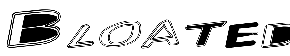 Bloated Font Download Free