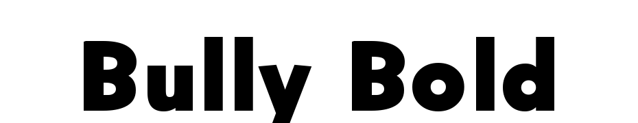 Bully Bold Font Download Free