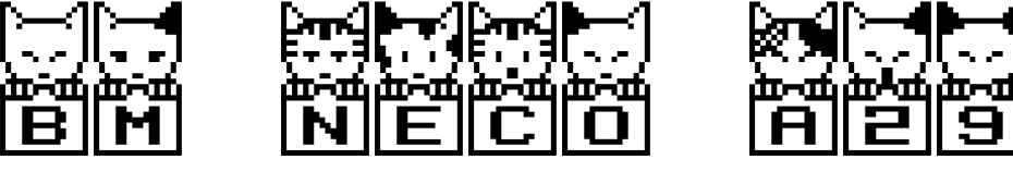 BM Neco A29 Font Download Free