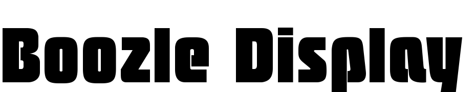 Boozle Display SSi Font Download Free
