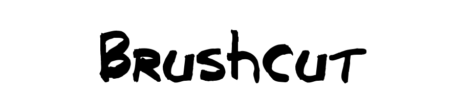 Brushcut Font Download Free