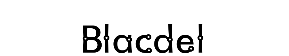 Blacdel Font Download Free