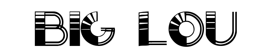 Big Lou Font Download Free