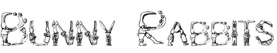 Bunny Rabbits Font Download Free