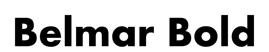 Belmar Bold Font Download Free