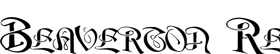 Beaverton Regular Font Download Free