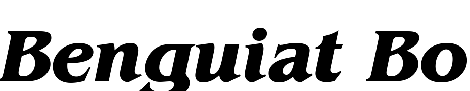 Benguiat Bold Italic BT Font Download Free
