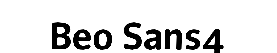 Beo Sans4 Font Download Free