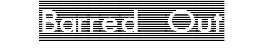 Barred Out Font Download Free