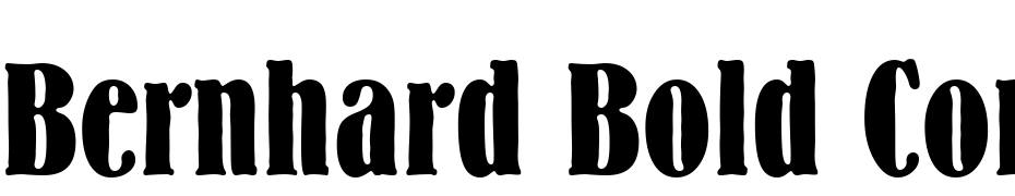 Bernhard Bold Condensed BT Font Download Free