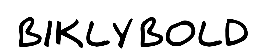 Bikly Bold Font Download Free