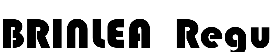 BRINLEA Regular Font Download Free
