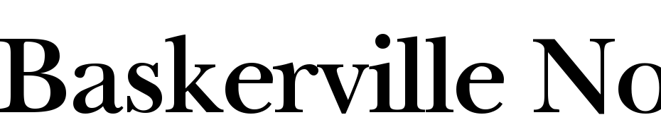Baskerville Nova Two Demi Regular Font Download Free