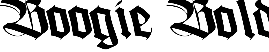 Boogie Bold Font Download Free