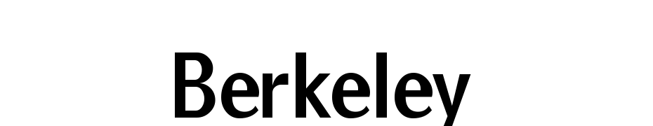 Berkeley Font Download Free