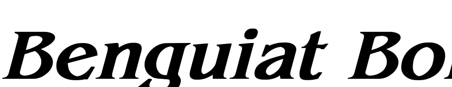 Benguiat Bold Italic Font Download Free