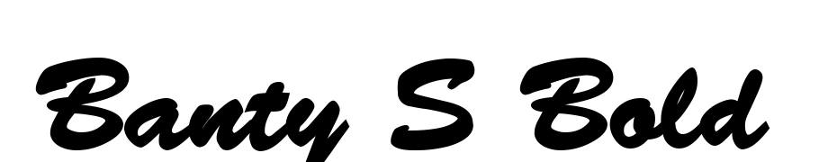 Banty S Bold Font Download Free